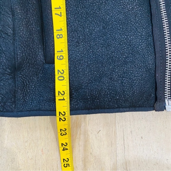 All Saints sheepskin shearling jacket - Picture 12 of 13